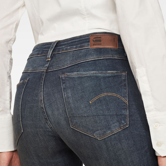 3301 Deconstructed Mid Waist Straight Jeans Dada sport preloved - seconde main