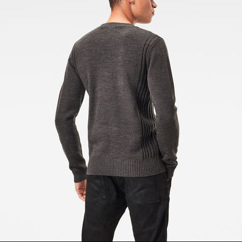 Army Pocket Knitted Sweater Dada sport preloved - seconde main