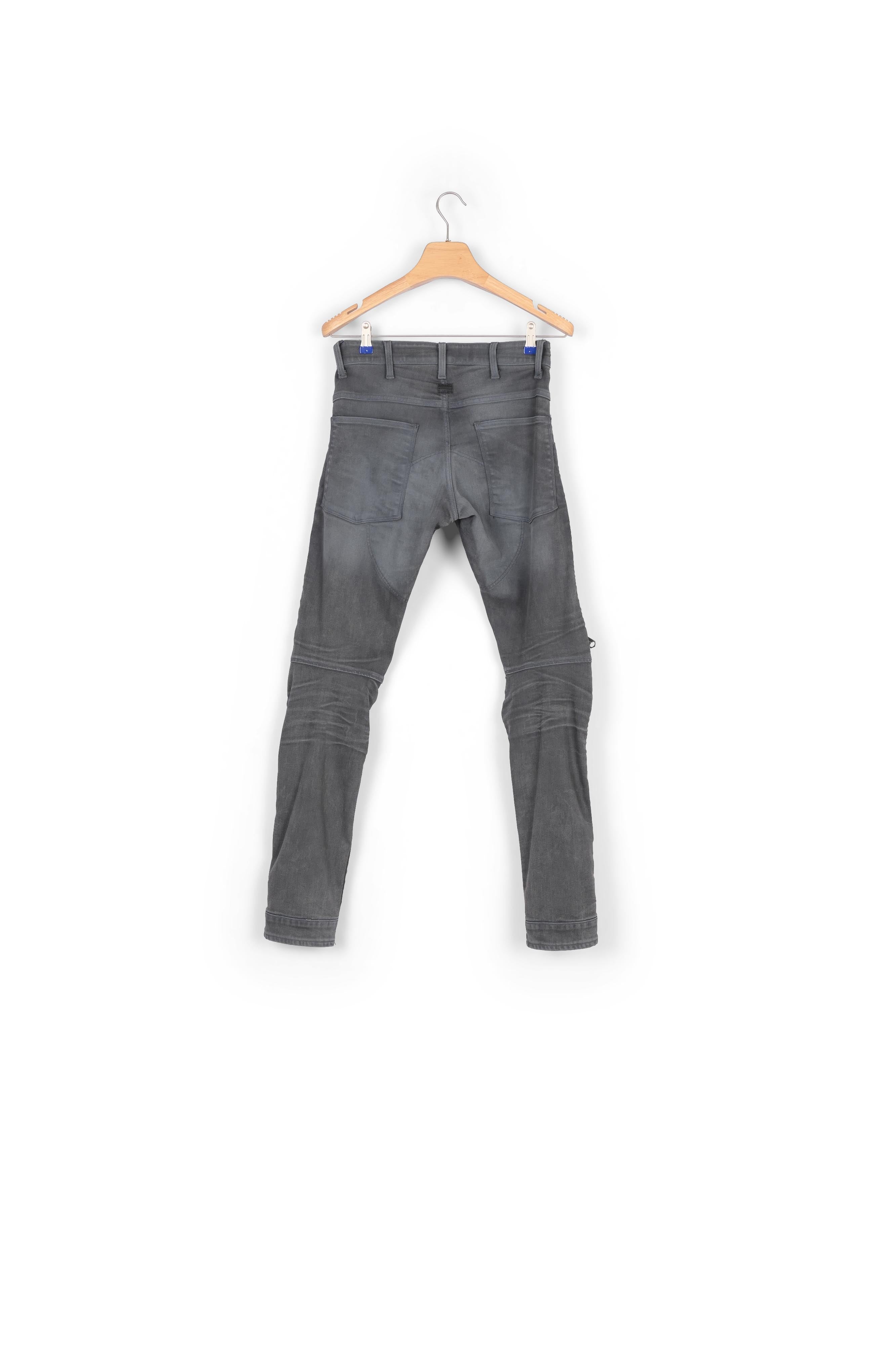 5620 3D Zip Knee Skinny Jeans Dada sport preloved - seconde main