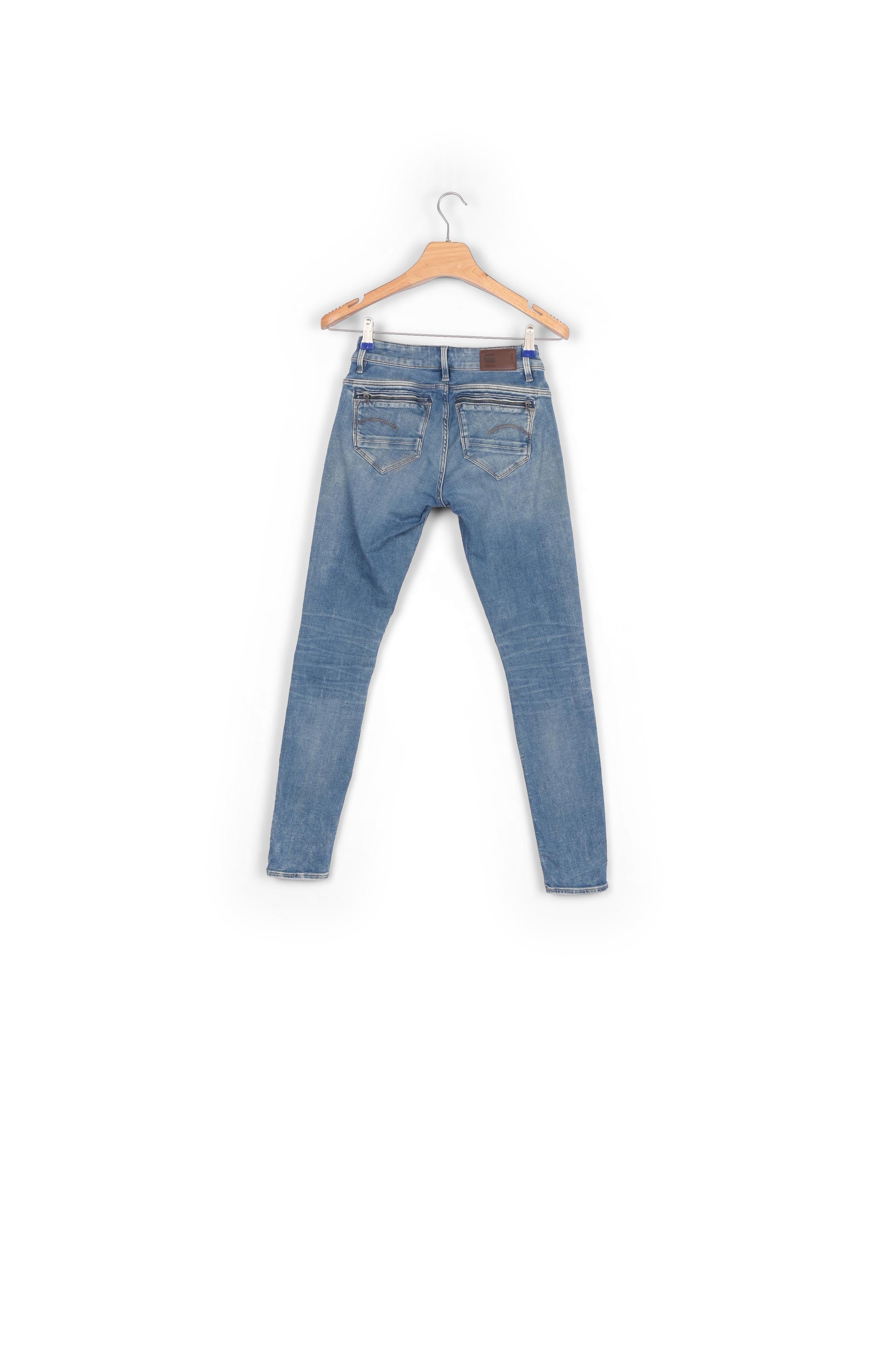 Midge Zip Mid Skinny Jeans Dada sport preloved - seconde main
