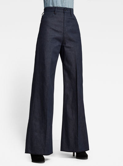 Deck Ultra High Wide Leg Jeans Dada sport preloved - seconde main