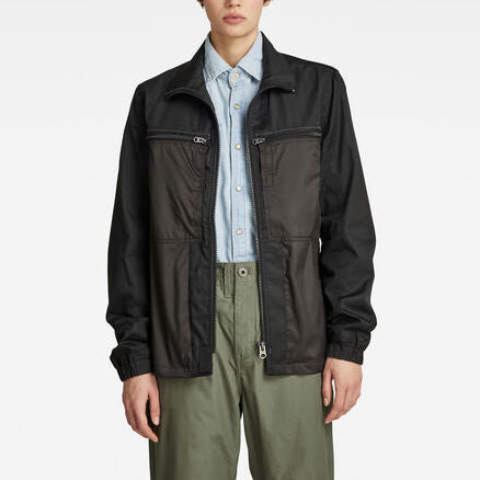 Unisex Fabric Mix Overshirt Dada sport preloved - seconde main