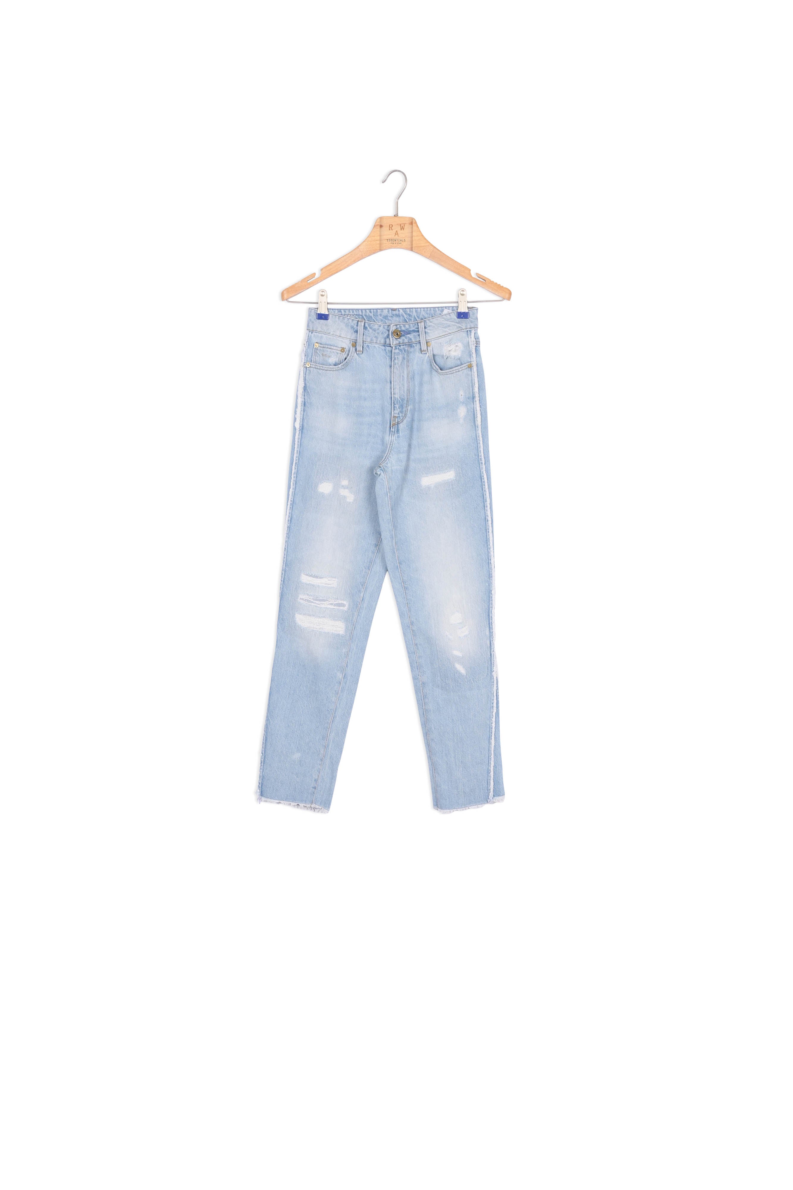 3301 Fringe High Straight Jeans Dada sport preloved - seconde main