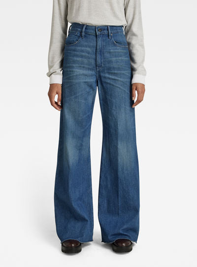 Deck Ultra High Wide Leg Jeans Dada sport preloved - seconde main