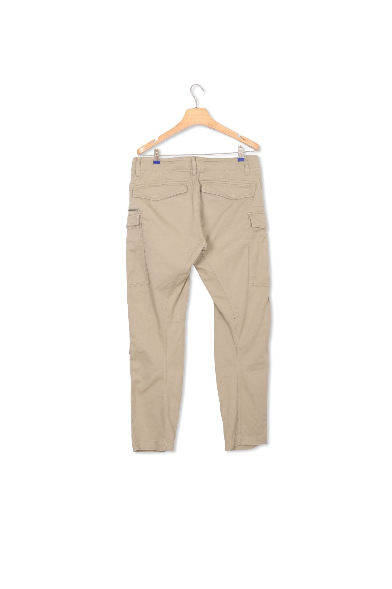 Zip Cargo Pants 3D Tapered Dada sport preloved - seconde main
