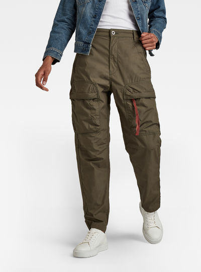 Boyfriend Tapered 3D Pocket Pants Dada sport preloved - seconde main