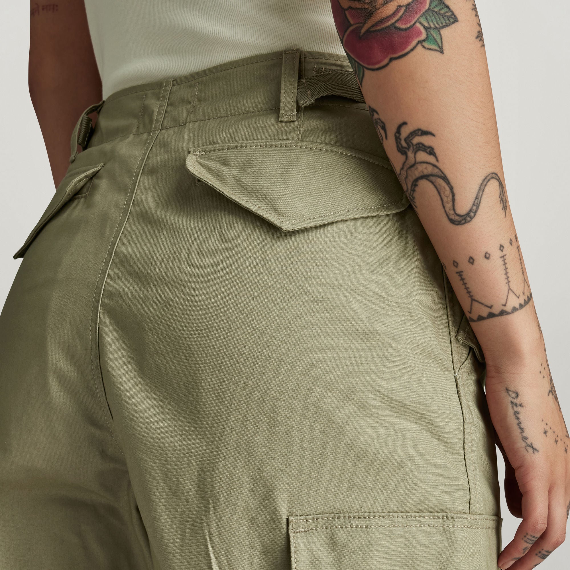 Cargo Cropped Drawcord Pants Dada sport preloved - seconde main