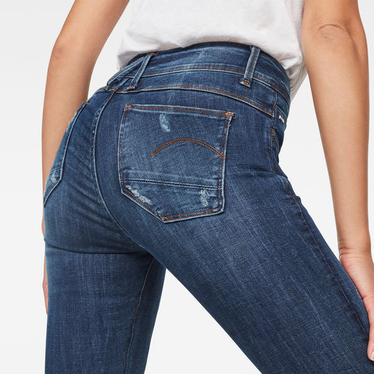 Lynn D-Mid-Waist Super Skinny Jeans Dada sport preloved - seconde main