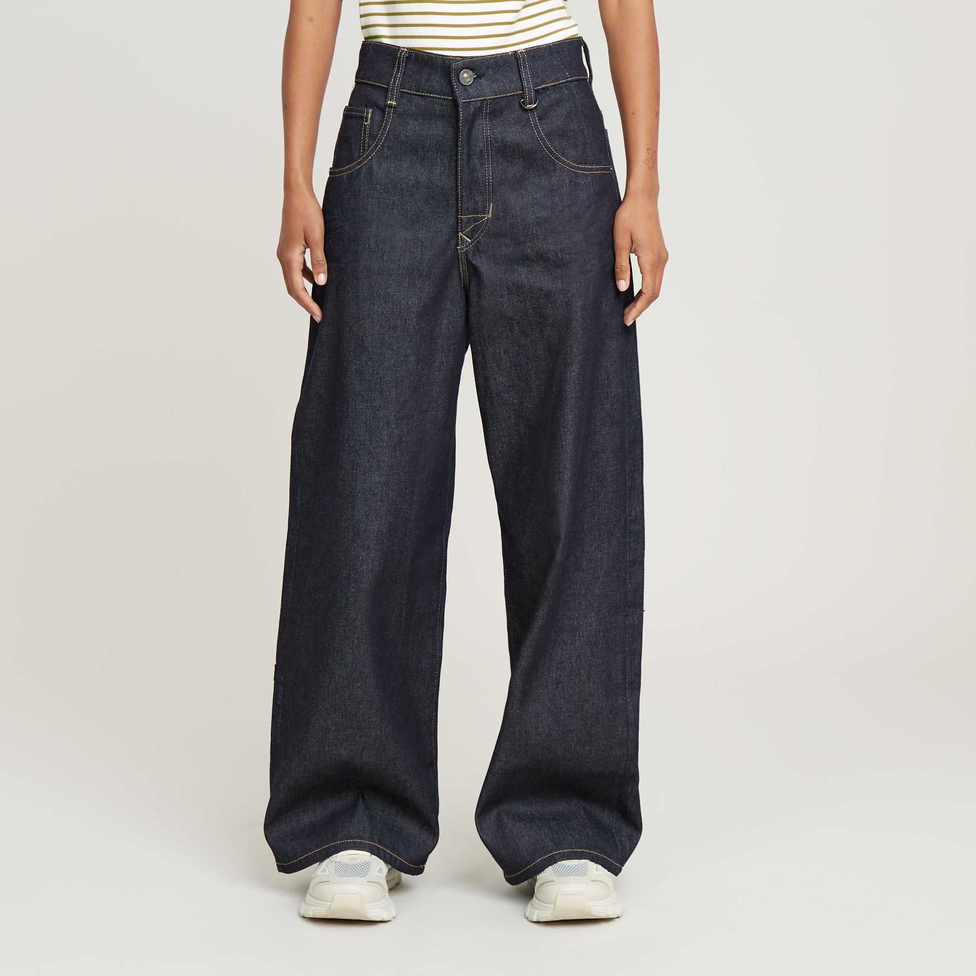 Skater Long Pocket High Loose Jeans Dada sport preloved - seconde main