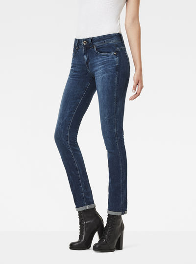Midge Saddle Mid Waist Straight Jeans Dada sport preloved - seconde main