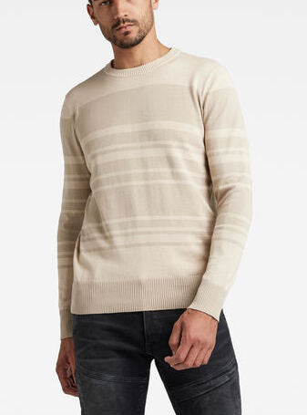 Stripe Knitted Sweater Dada sport preloved - seconde main