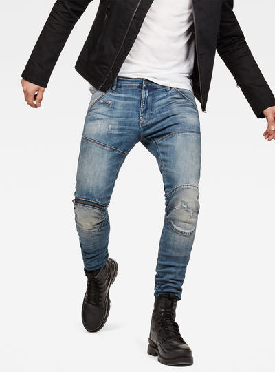 5620 G-Star Elwood 3D Zip Knee Super Slim Jeans Dada sport preloved - seconde main