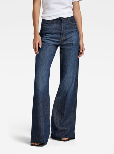 Deck Ultra High Wide Leg Jeans Dada sport preloved - seconde main