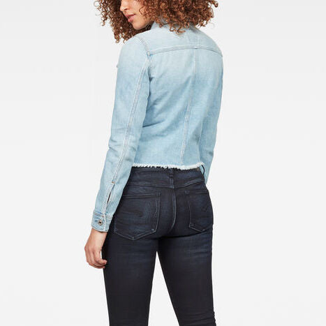 D-Staq Deconstructed Ripped Denim Jacket Dada sport preloved - seconde main