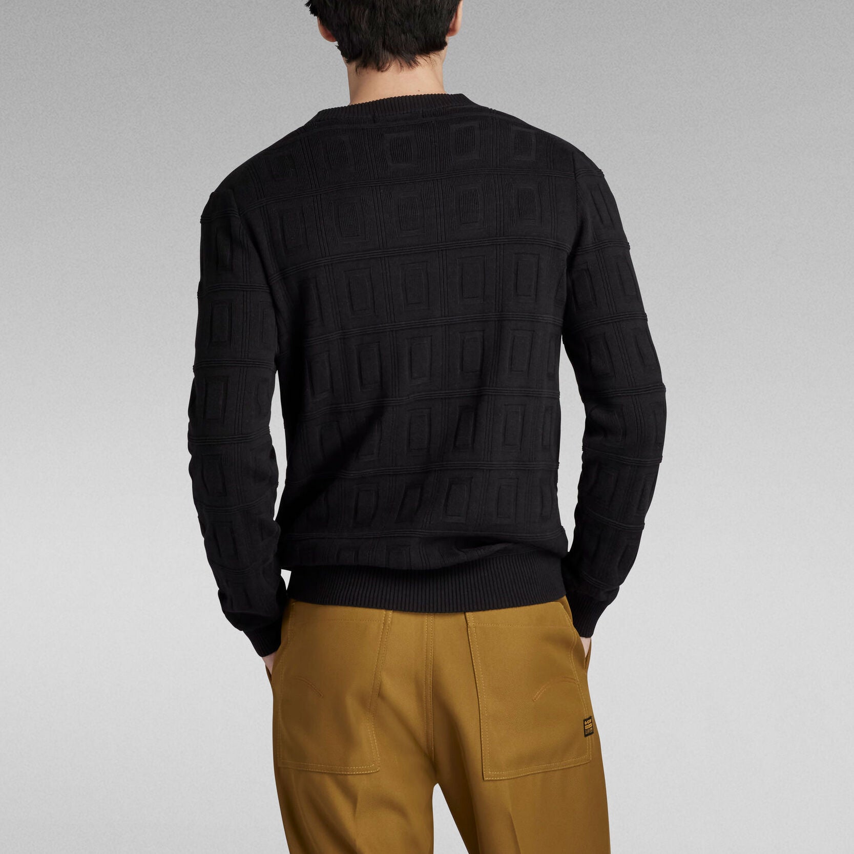Table Structure Knitted Sweater Dada sport preloved - seconde main