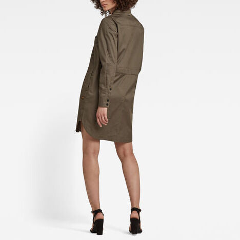 Milary V-Neck Shirt Dress Dada sport preloved - seconde main