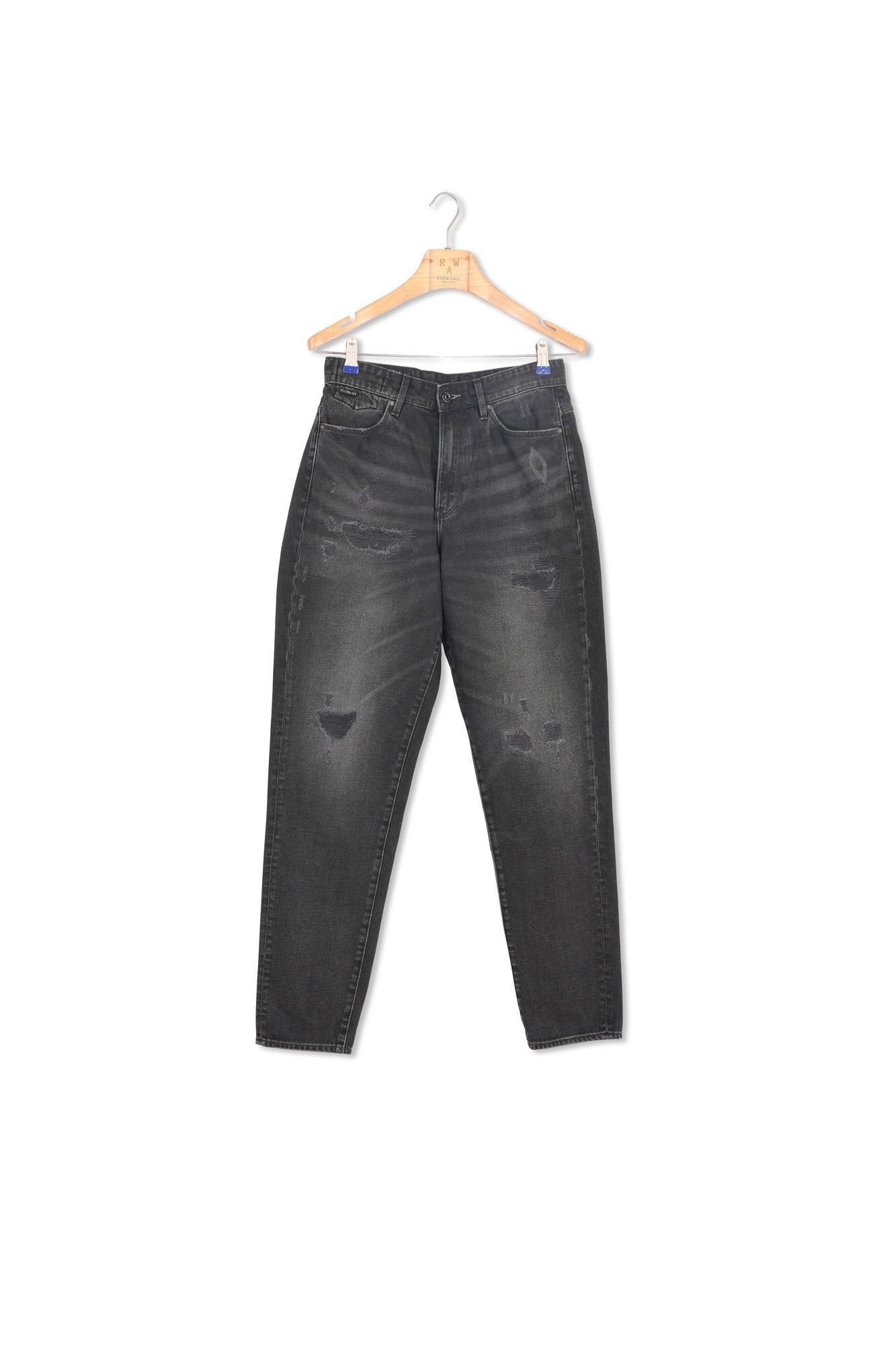 Jean Janeh Ultra High Mom Ankle Dada sport preloved - seconde main