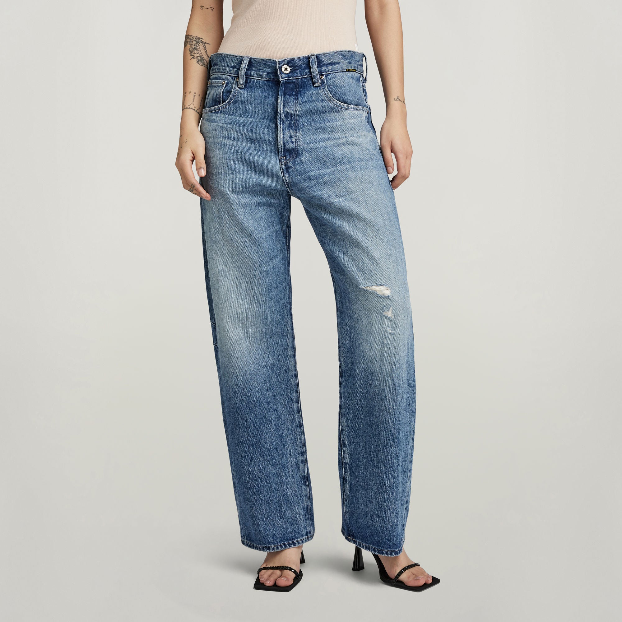 Bowey Ankle Boyfriend Jeans Dada sport preloved - seconde main