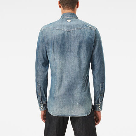 E Western Tab Slim Shirt Dada sport preloved - seconde main