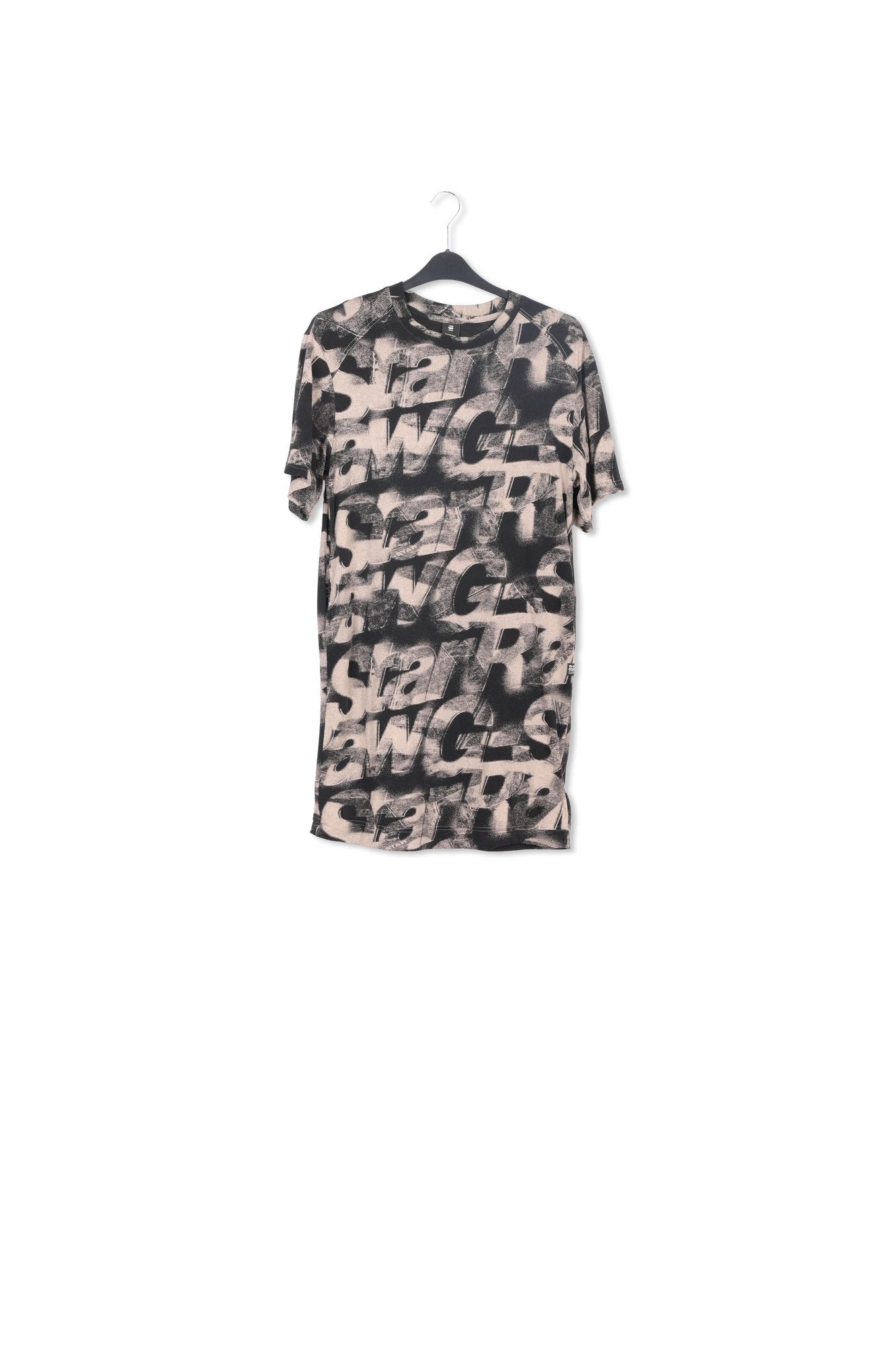 Sprayed Letters Loose Dress Dada sport preloved - seconde main