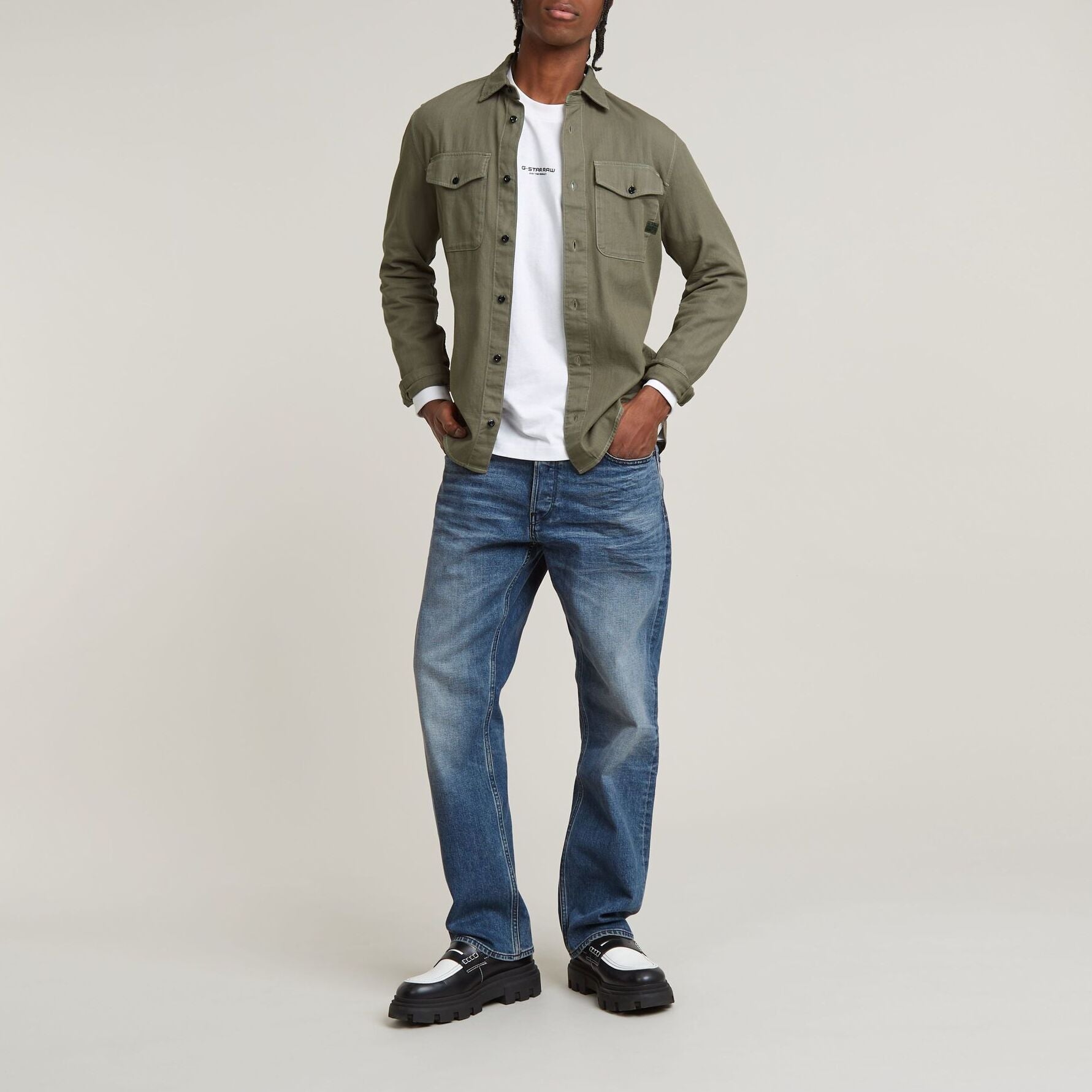 Marine Slim Shirt Dada sport preloved - seconde main