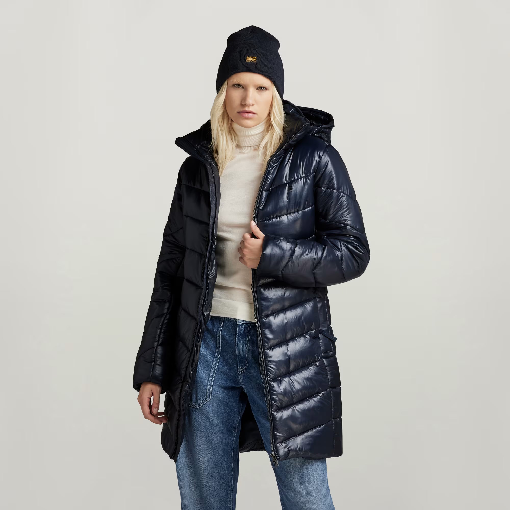 Slim Hooded Long Coat Dada sport preloved - seconde main