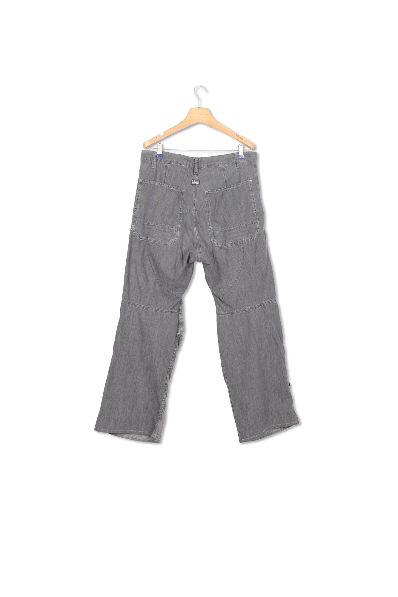 Palm Pleated Denim Broek Dada sport preloved - seconde main
