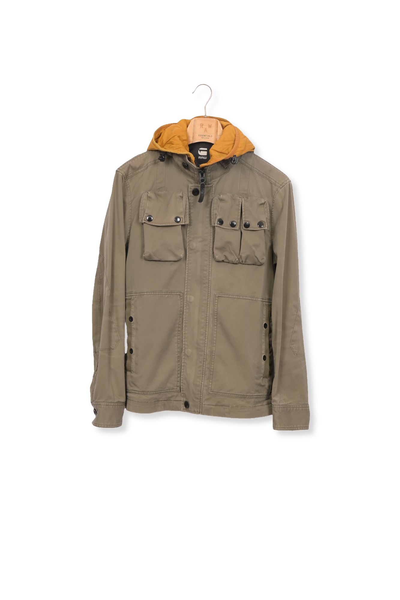 Ospak Hooded Liner Straight Overshirt Dada sport preloved - seconde main