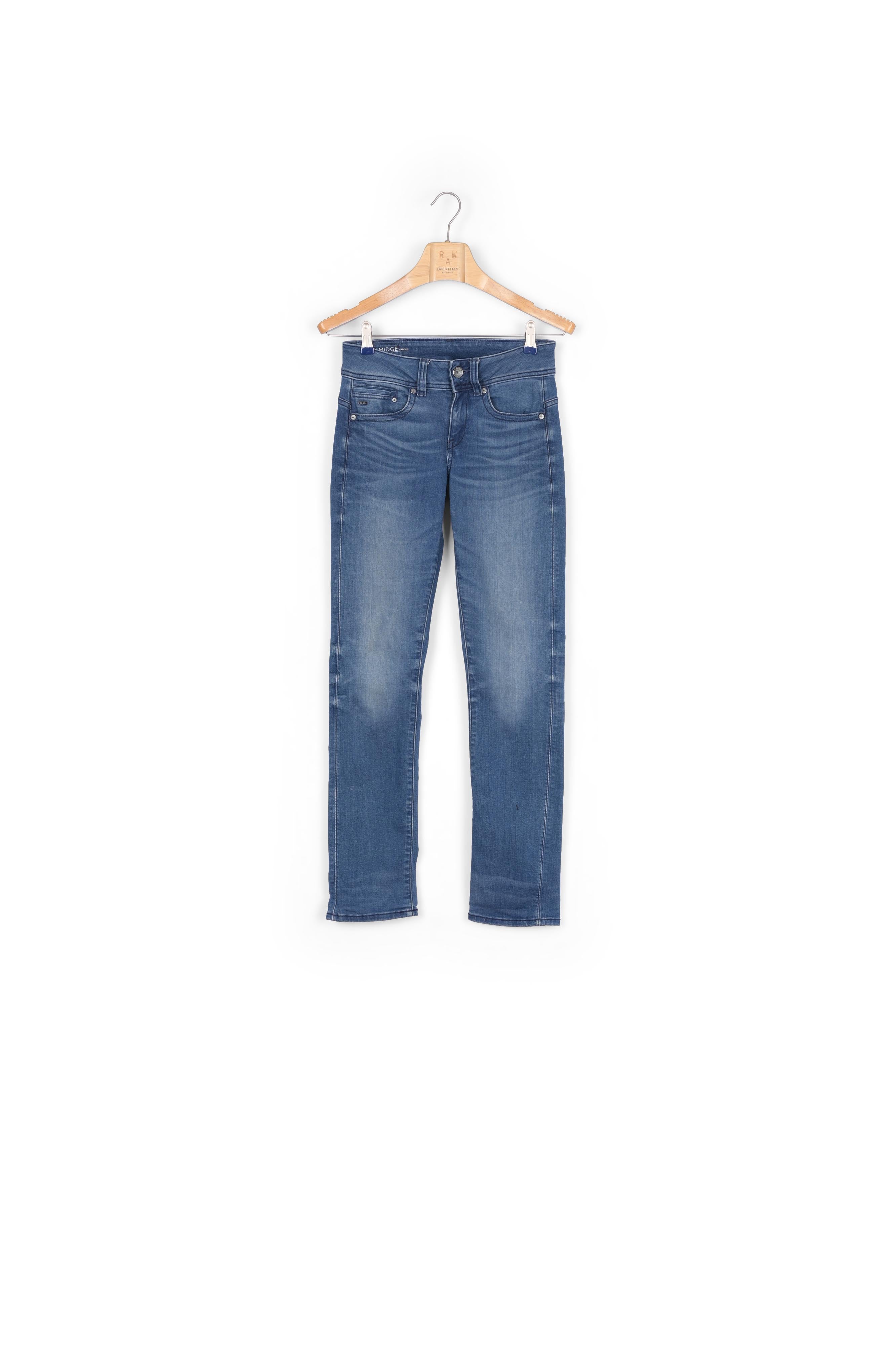 Midge Saddle Mid Waist Straight Jeans Dada sport preloved - seconde main