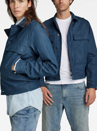 Unisex Utility Flap Pocket Jacket Dada sport preloved - seconde main