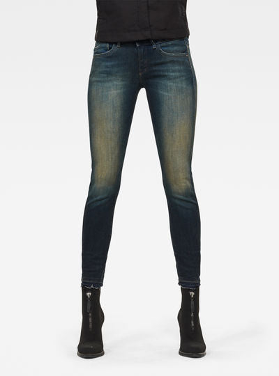 Jean Lynn Mid Skinny Ripped Edge Ankle Dada sport preloved - seconde main