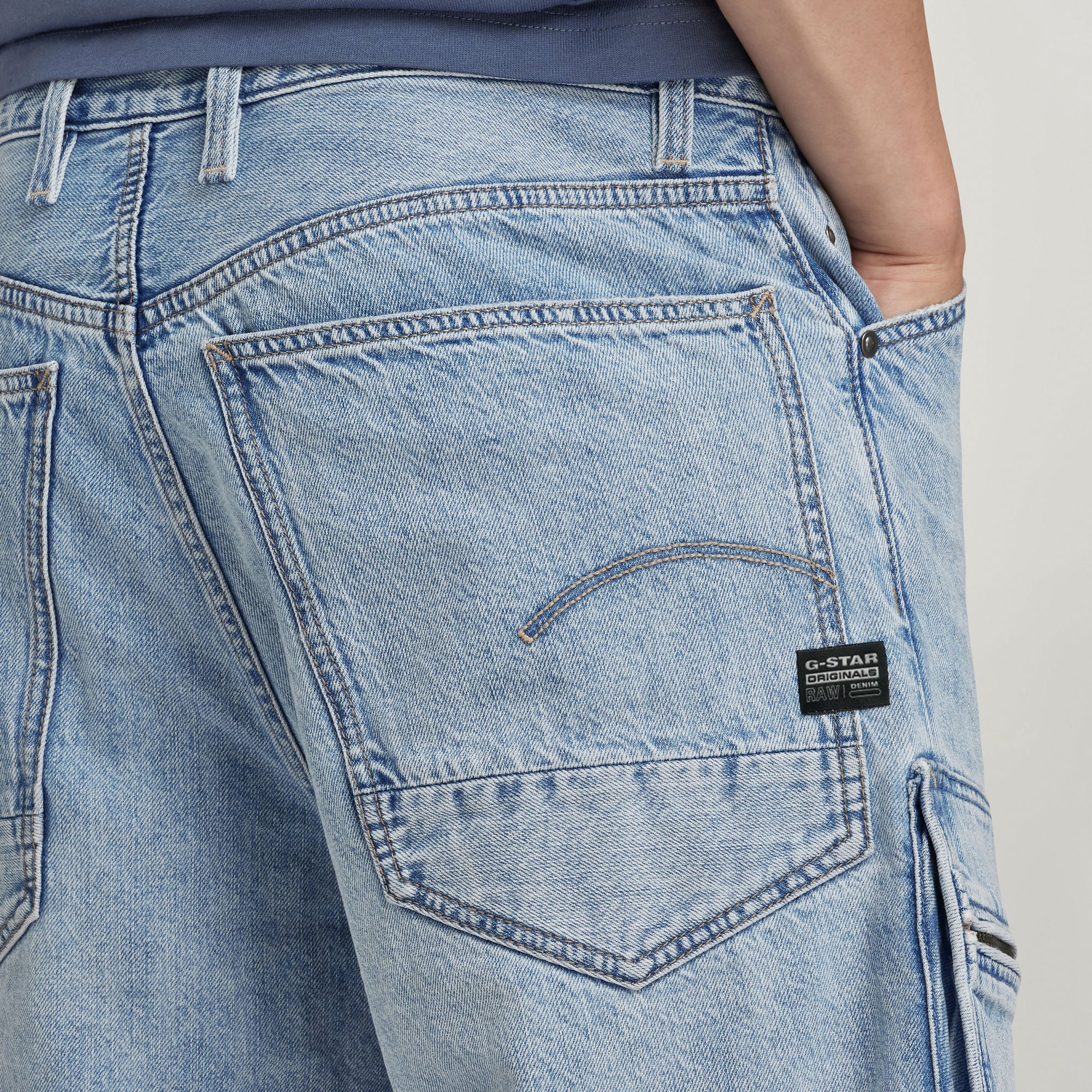 Denim Cargo Loose Shorts Dada sport preloved - seconde main