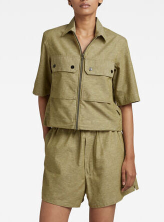 2 Pocket Cropped Shirt Dada sport preloved - seconde main