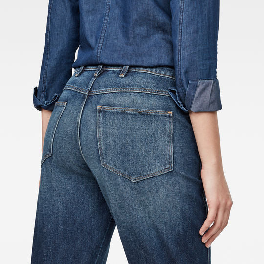 5622 3D High Waist Boyfriend Jeans Dada sport preloved - seconde main