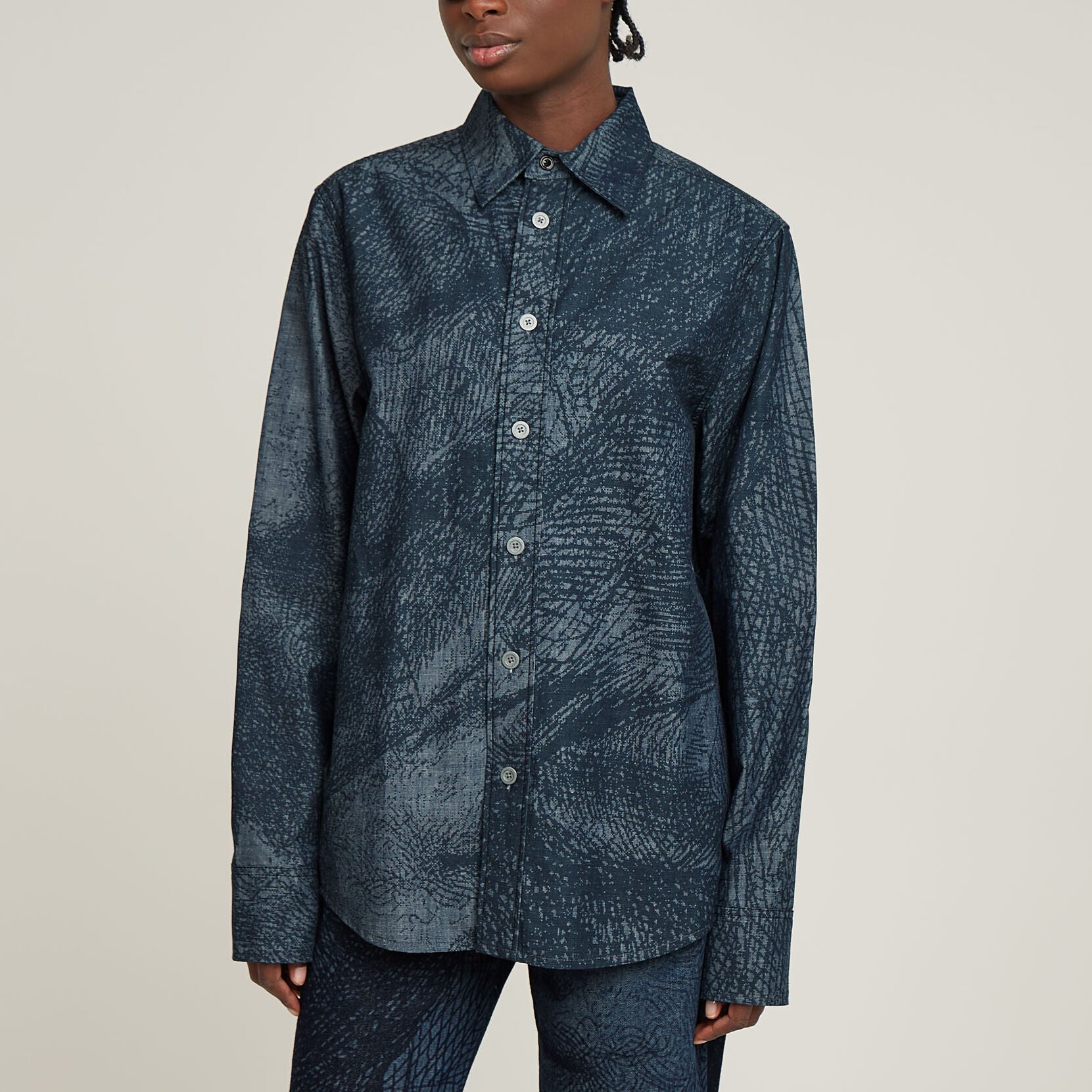 Rembrandt Unisex Denim Shirt Dada sport preloved - seconde main