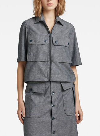 2 Pocket Cropped Shirt Dada sport preloved - seconde main