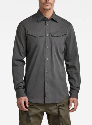 Slant Pocket Slim Shirt Dada sport preloved - seconde main