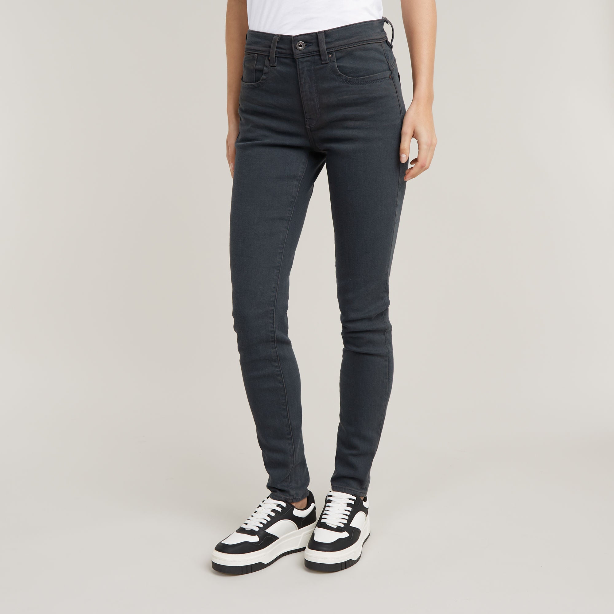 Jean Lhana High Super Skinny Dada sport preloved - seconde main