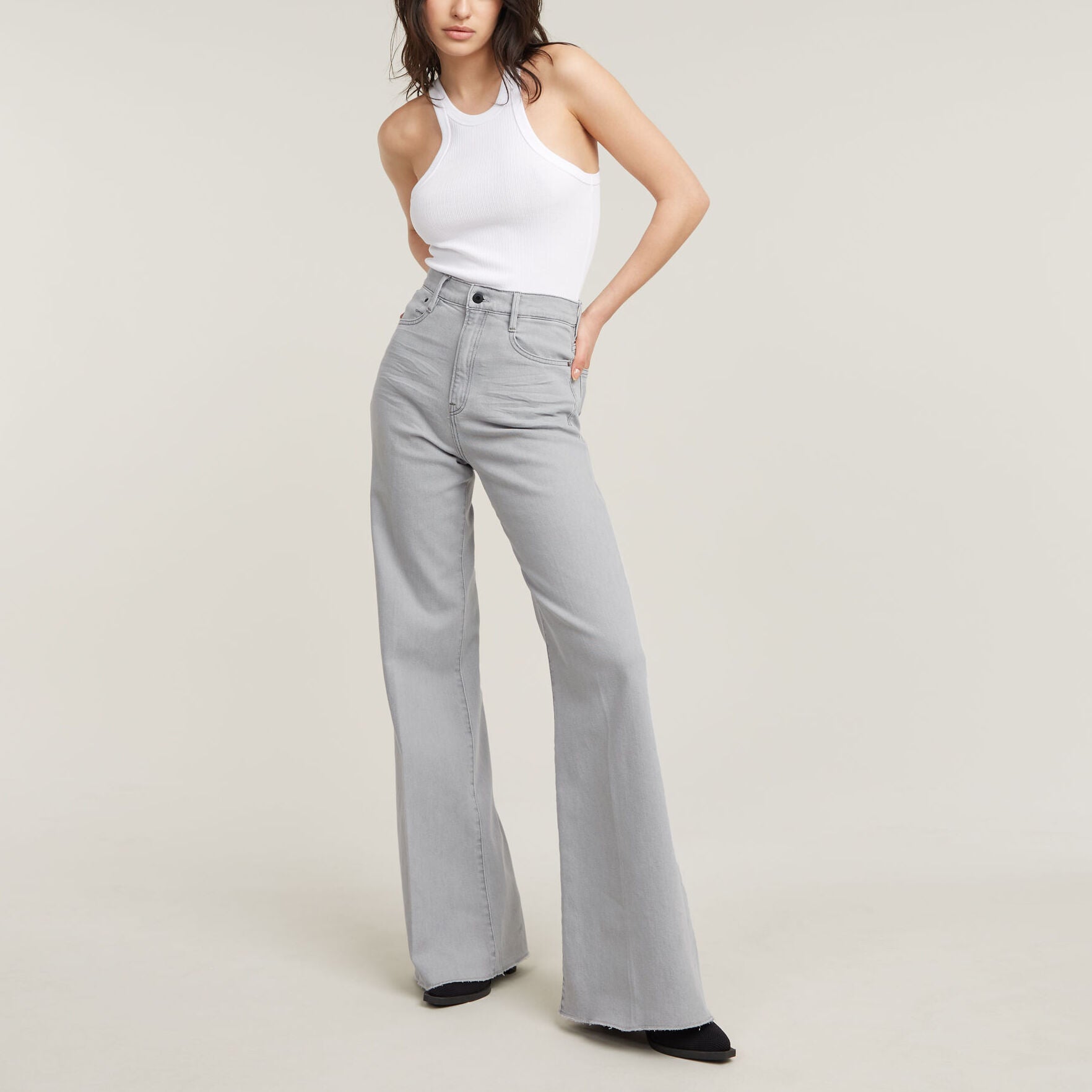 Jean Deck Ultra High Wide Leg Dada sport preloved - seconde main