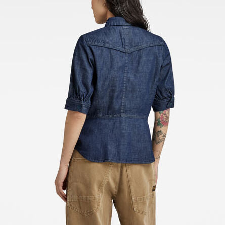 Western Kick Puff Slim Shirt Dada sport preloved - seconde main