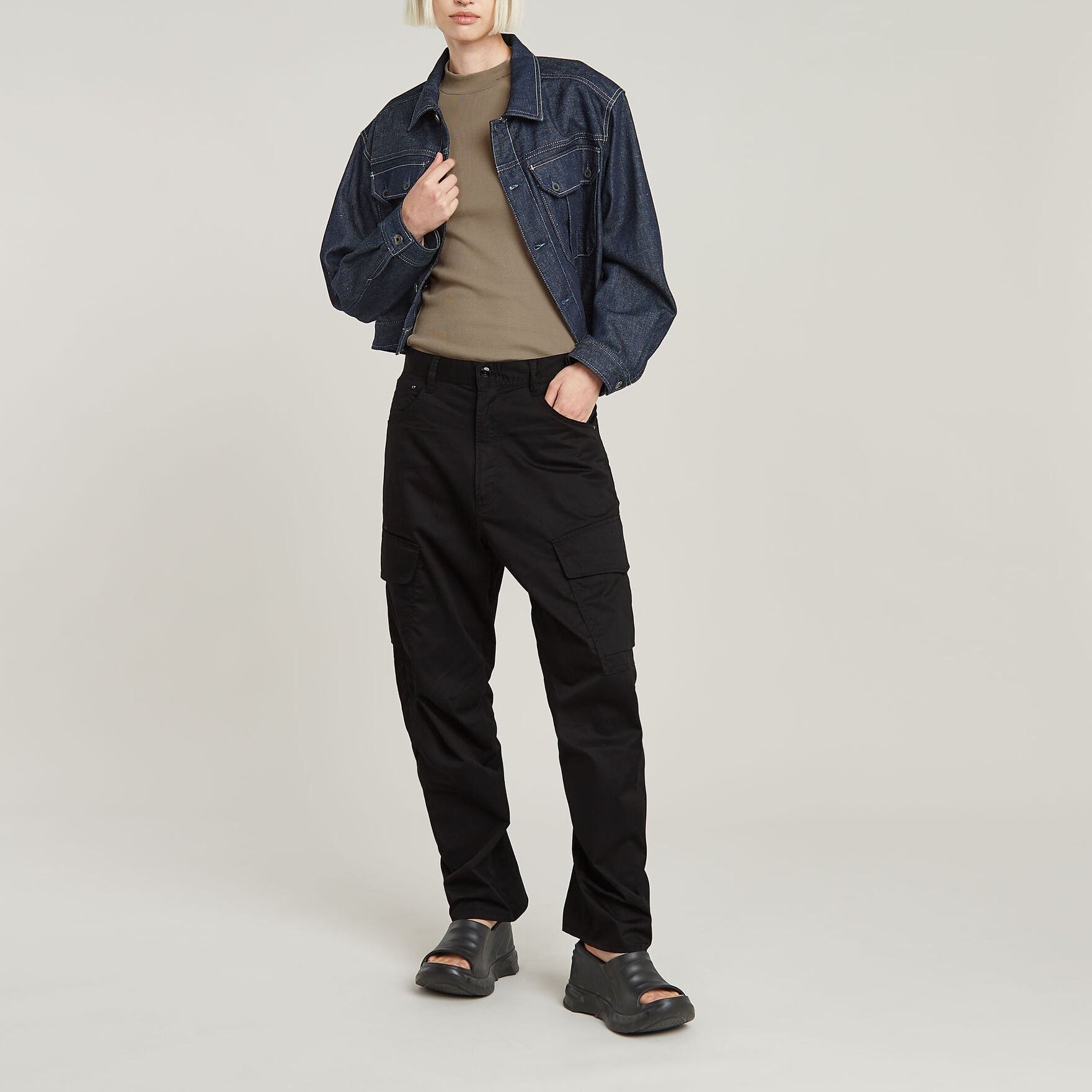 Cargo Pants 3D Boyfriend Dada sport preloved - seconde main