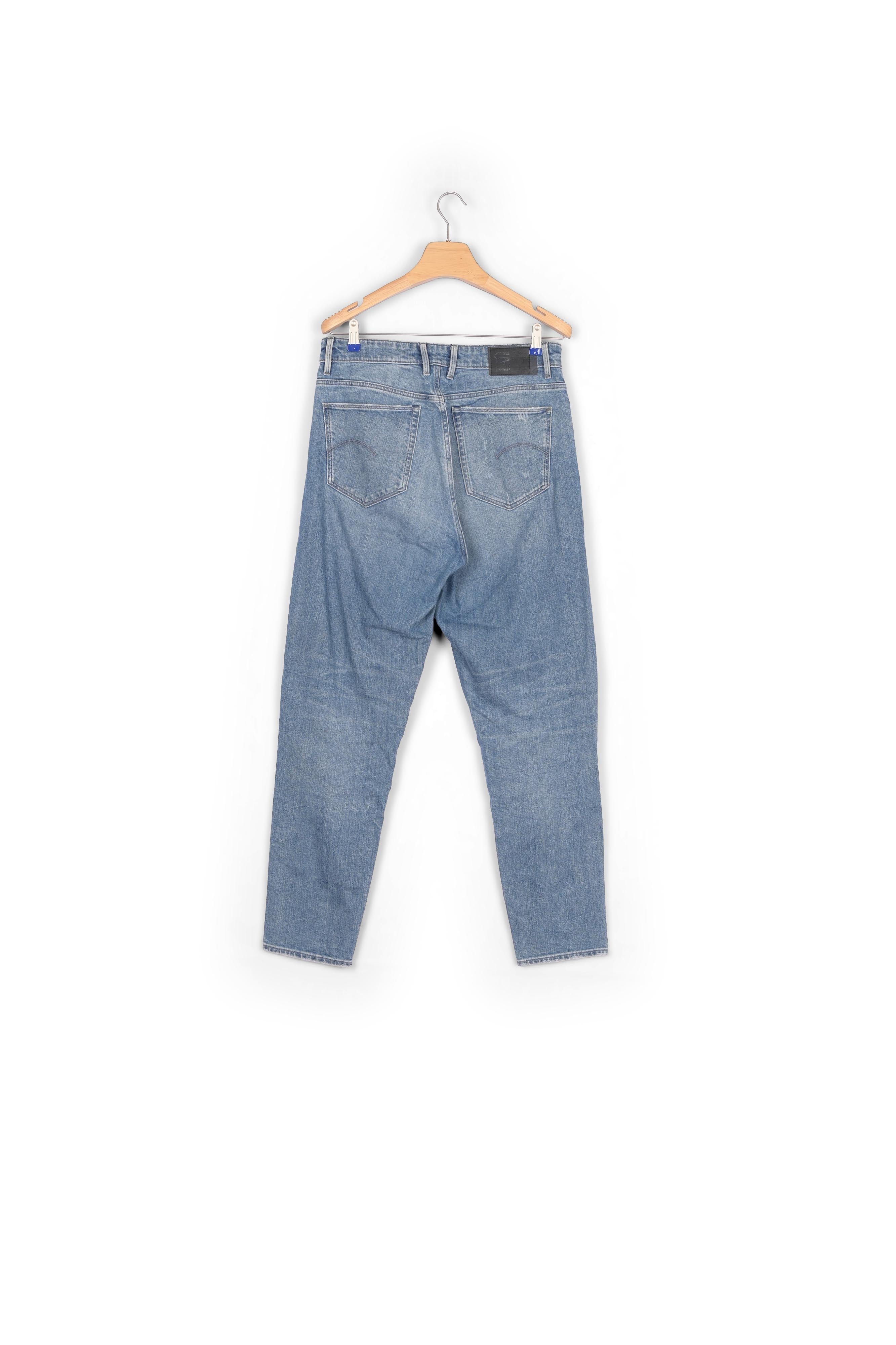 Jean Janeh Ultra High Mom Ankle Dada sport preloved - seconde main