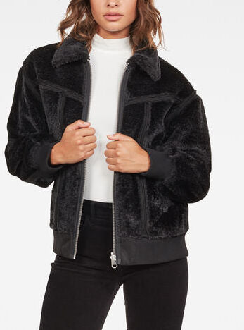 Deline Teddy Reversible Bomber Dada sport preloved - seconde main