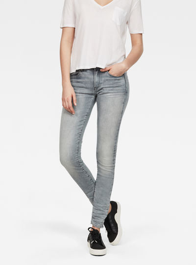 3301 Deconstructed Mid Waist Skinny Jeans Dada sport preloved - seconde main