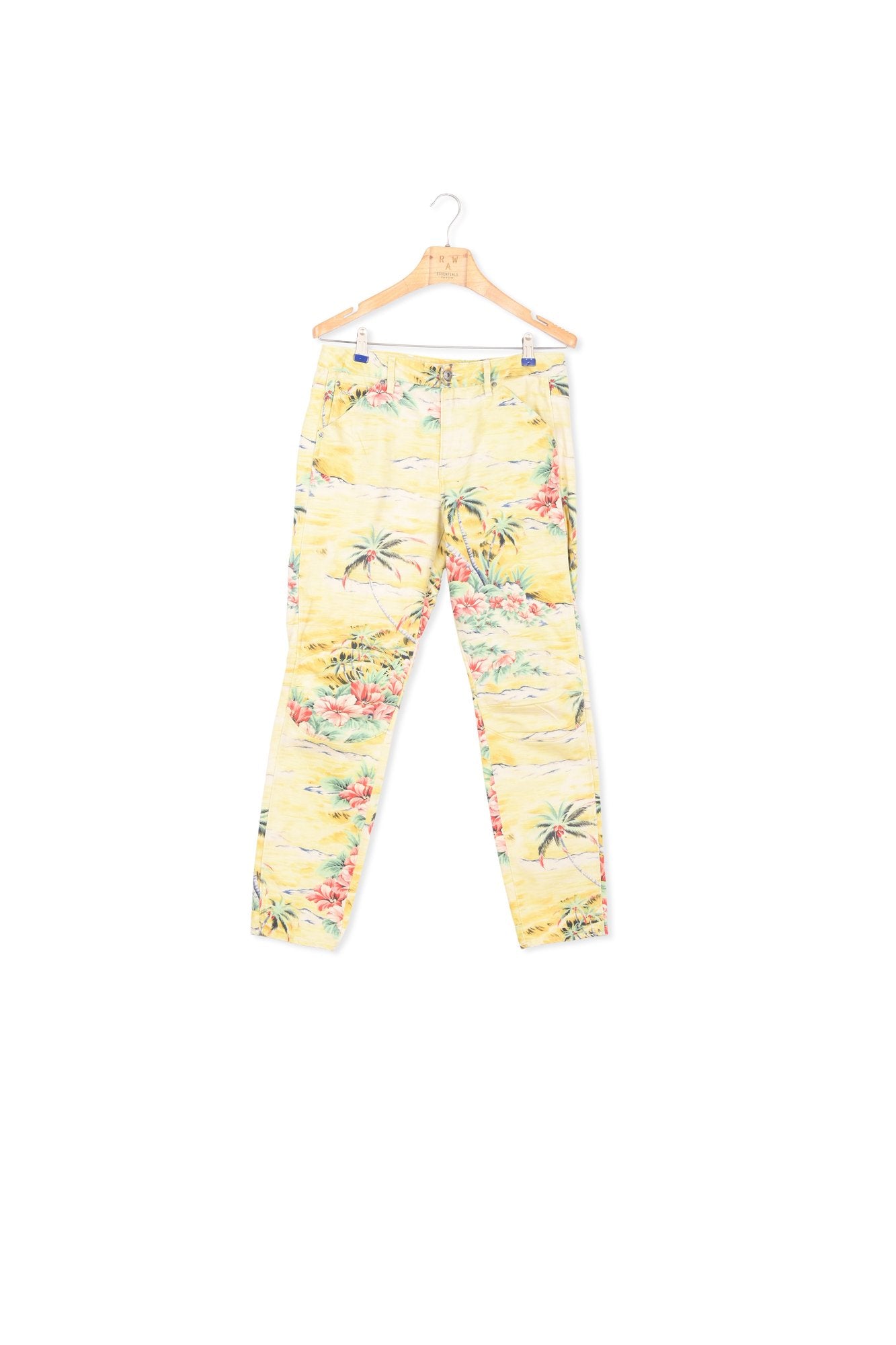 5622 3D Mid Boyfriend Color Jeans Dada sport preloved - seconde main