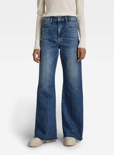 Jean Deck Ultra High Wide Leg Dada sport preloved - seconde main