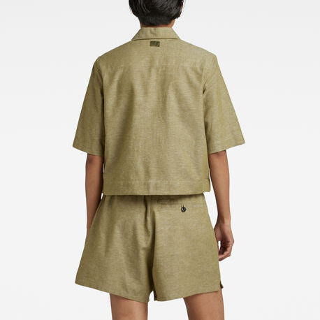 2 Pocket Cropped Shirt Dada sport preloved - seconde main