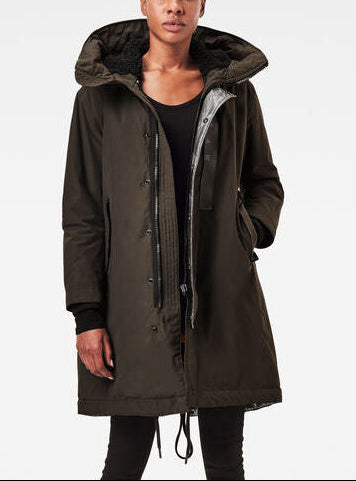 Hooded Padded Fishtail Parka Dada sport preloved - seconde main