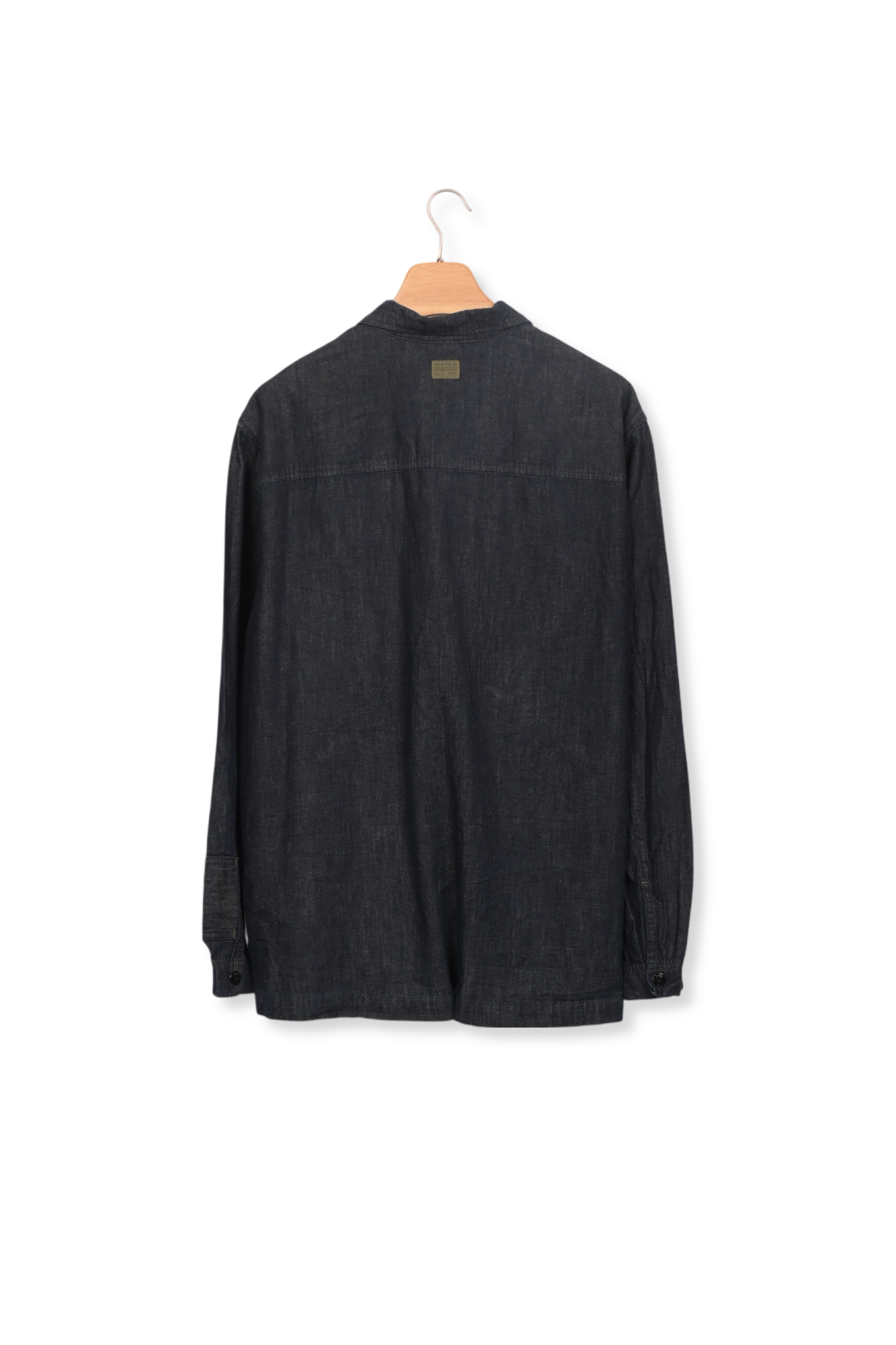 Multi Slant Pocket Denim Relaxed Shirt Dada sport preloved - seconde main