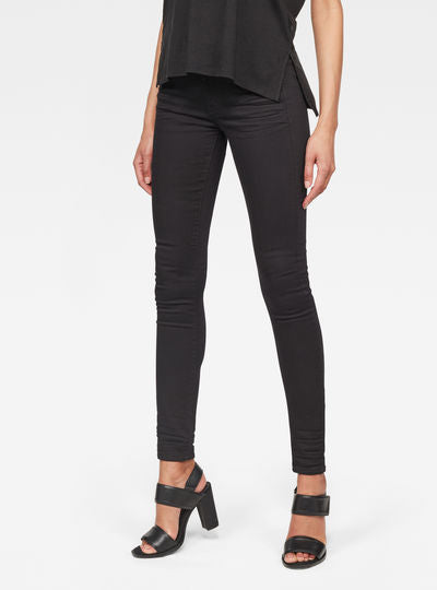 Midge Zip Mid Waist Skinny Color Jeans Dada sport preloved - seconde main